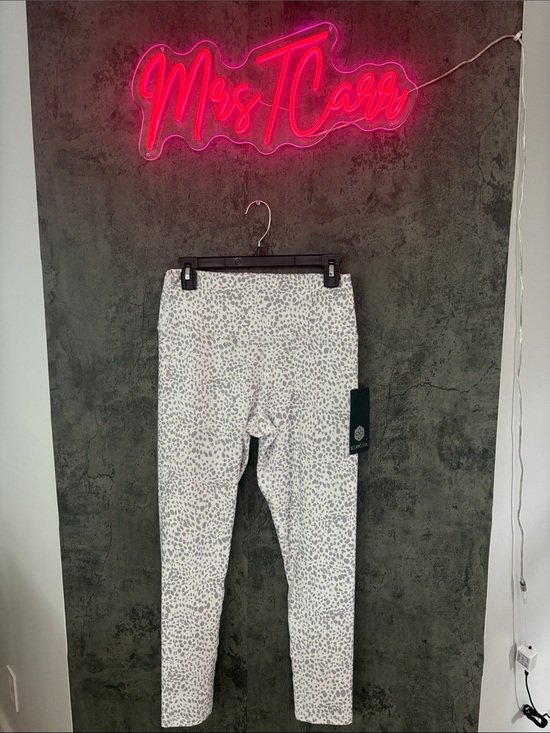Scorpio Sol Pants - Scorpio Sol White Leopard Print Leggings